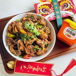 辣子鸡背的做法[图]