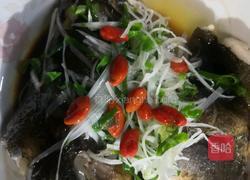 清蒸鸦片鱼头的做法图解5