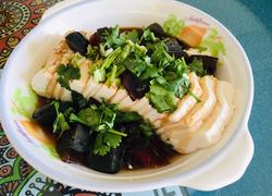 节日凉拌菜——新版皮蛋豆腐