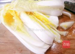 娃娃菜烧豆腐的做法图解1