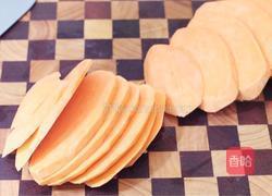 脆皮炸红薯片的做法图解2