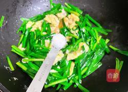 虾仁鸡蛋炒韭菜的做法图解9