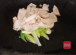 五花肉炒扁豆的做法图解4
