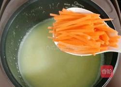 小米鸡肉蔬菜粥的做法图解8