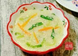 小米鸡肉蔬菜粥的做法图解13