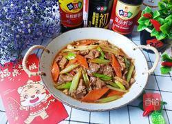 葱爆羊肉片的做法图解16