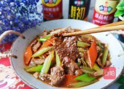 葱爆羊肉片的做法图解15