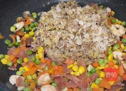 时蔬谷物炒饭的做法图解5