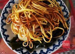 土豆豆角海带牛肉焖面的做法图解6