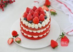 红丝绒裸蛋糕的做法图解18