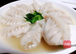 年夜饭翡翠柳叶饺子的做法图解5