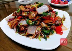 杏鲍菇炒肥肠的做法图解13