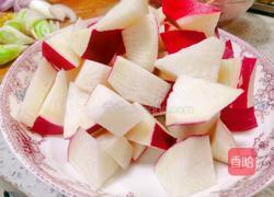 茄汁萝卜烧牛腩的做法图解2