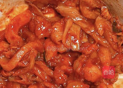 香香减脂泡菜鸡肉饼的做法图解1