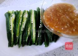 蜜汁蒜蓉秋葵的做法图解10