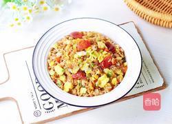 腊肠鸡蛋炒饭的做法图解13