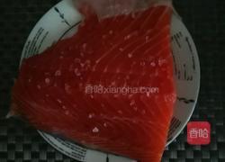 青柠香煎三文鱼的做法图解4