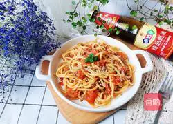 Tomato Beef Pasta Recipe Illustration 13