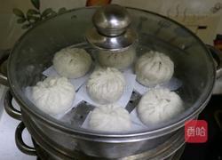 黑麦香菇青菜包子❗️一次发酵省时省力照样松软的做法图解14