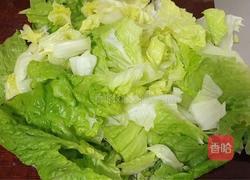 蒜蓉酱炒生菜的做法图解4