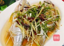葱香蒸鱼的做法图解9
