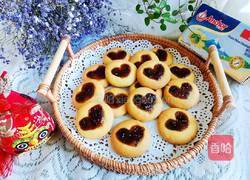 蓝莓果酱爱心饼干的做法图解9