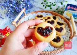 蓝莓果酱爱心饼干的做法图解10