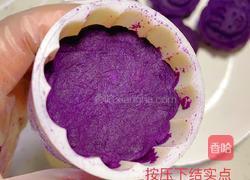 紫薯芋头小甜点下午茶的做法图解9