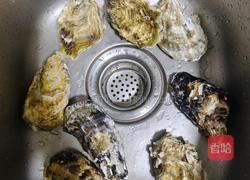 烤蒜香生蚝的做法图解3