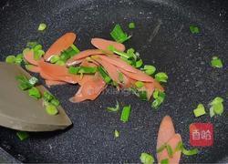 火腿炒年糕的做法图解4