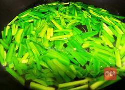 凉拌青韭芽的做法图解4