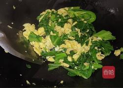 芥菜炒鸡蛋的做法图解7