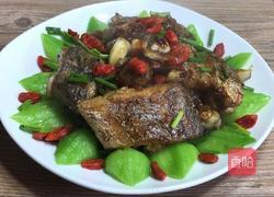 蒜煎带鱼的做法图解13