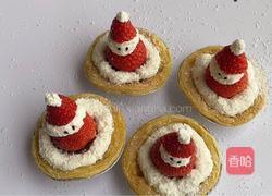 挞皮草莓雪人的做法图解10
