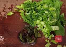 芥菜菜脯粥的做法图解1