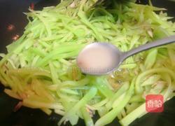 香辣莴苣丝的做法图解6