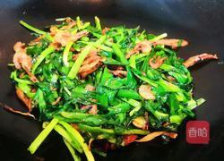 韭菜炒河虾的做法图解6