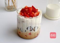 草莓咖啡奶盖的做法图解13