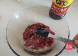 香菜炒牛肉丝的做法图解5