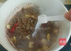 香菜炒牛肉丝的做法图解12