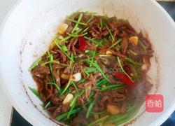 香菜炒牛肉丝的做法图解14