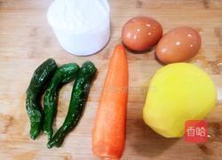 三丝鸡蛋饼的做法图解2