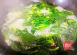 姜汁菠菜的做法图解2