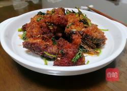 干煸鱼片的做法图解10