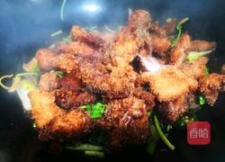 干煸鱼片的做法图解9