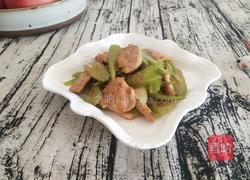 西芹炒肉片的做法图解12