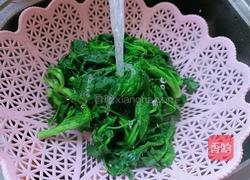 炒荠菜的做法图解5