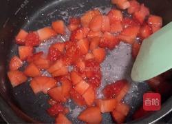草莓西米牛乳杯的做法图解4