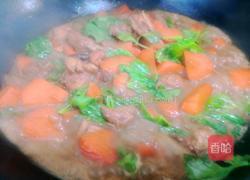 胡萝卜炖羊肉的做法图解8