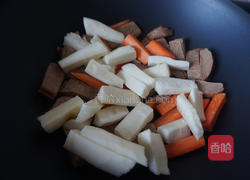 山药炖牛柳(素食版)的做法图解4